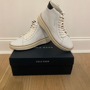 Cole Haan Grandpro Topspin Mid - Optic White/Black